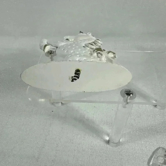 Unicorn Metal‎ Earring Holder 5" White Vintage 80s - Picture 5 of 5